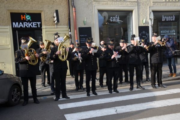 Hornický průvod Prahou (30.11.2022)