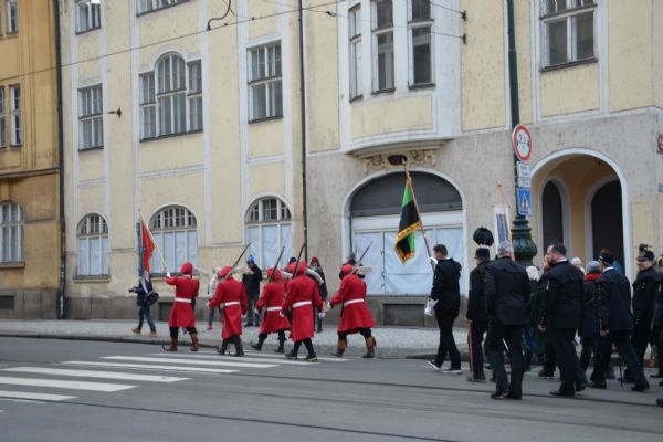 Hornický průvod Prahou (30.11.2022)