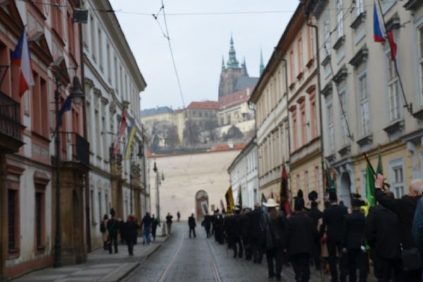 Hornický průvod Prahou (30.11.2022)