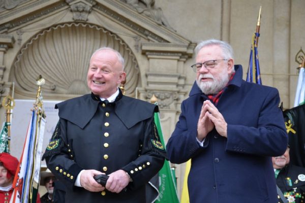 Hornický průvod Prahou (30.11.2022)