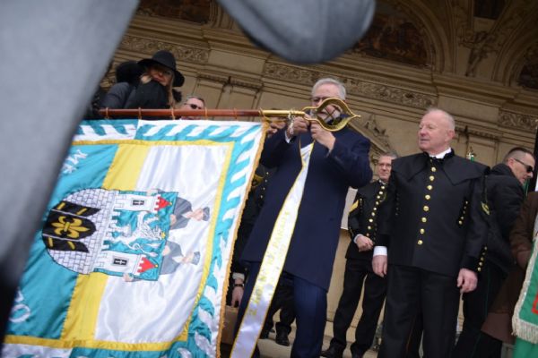 Hornický průvod Prahou (30.11.2022)