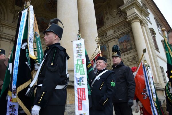 Hornický průvod Prahou (30.11.2022)